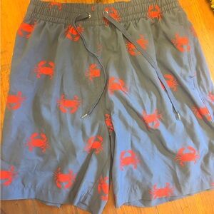 Caribbean Joe men’s crab swim trunks